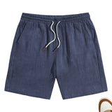 Shorts décontractés en lin