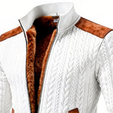 Veste d'extérieur en jacquard tricoté Valdenzo