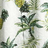 Chemise en Coton d'Été pour Homme avec Design de Pina Florale Tropicale
