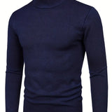 Pull Col Roulé Élégant