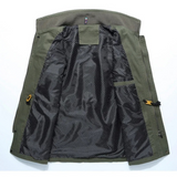 Veste Cargo en Coton Élégante