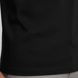 T-shirt Slim-Fit pour Homme en Noir