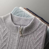 Gilet en cachemire Verona à motifs
