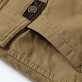 Veste d'Hiver Élégante en Coton Doublé
