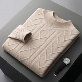 Pull en Cachemire Mizar à Motifs