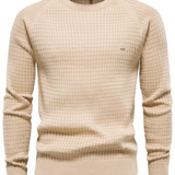 Pull homme avec motif en losanges