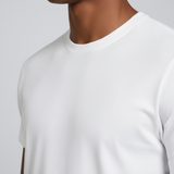 T-Shirt Slim-Fit Blanc pour Hommes
