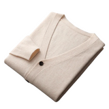 Cardigan tricoté en laine mérinos Faunus
