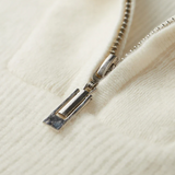 Pull en Cachemire Portofino à Col Zippé