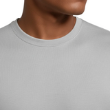 T-Shirt Slim-Fit pour Hommes en Argent Brume