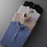 Deneb Cachemire Velours Demi-Zip