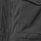 Veste en Corduroy pour Homme – Gris