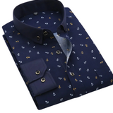 Chemise à Imprimé Nautique