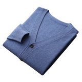 Cardigan tricoté en laine mérinos Faunus