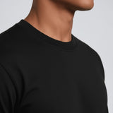T-shirt Slim-Fit pour Homme en Noir