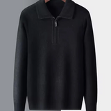 Pull Gstaad en Cachemire à Zip Quart
