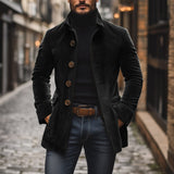 Manteau en Velours Côtelé Vintage