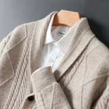 Savoca cardigan en laine mérinos