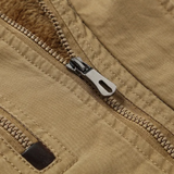 Veste d'Hiver Élégante en Coton Doublé