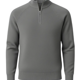 Pull à col montant Herre Half-Zip – Gris