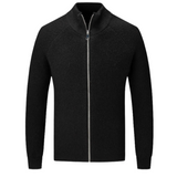 Four Seasons Cardigan zippé en laine mérinos