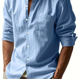 Chemise en lin élégante