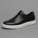 Chaussures Élégantes en Cuir Slip-On
