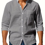 Chemise en lin élégante
