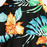 Chemise à Manches Courtes en Coton à Fleurs pour Homme