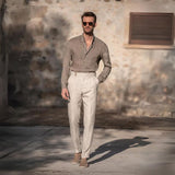 Pantalon en Lin Gold Coast