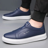 Chaussures Slip-On en Cuir