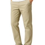 Pantalons pour hommes – Coupe droite en coton avec stretch