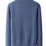 Deneb Cachemire Velours Demi-Zip