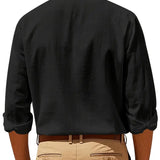 Chemise en lin élégante