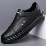 Chaussures Slip-On en Cuir