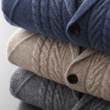 Savoca cardigan en laine mérinos