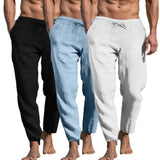 Pantalon en lin de Corfou