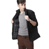 Veste élégante contre le vent