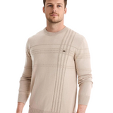Pull pour homme avec motif tartan