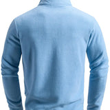 Pull à zip à manches longues