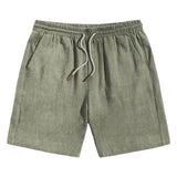 Shorts décontractés en lin