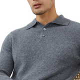 Pull Polo en Cachemire Ponza