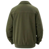 Veste en velours côtelé pour homme – Vert armée