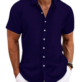 Chemise Casual à Manches Courtes