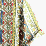 Chemise Retro en Coton à Manches Courtes Boho pour Homme