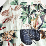 Chemise Hawaïenne en Coton à Boutons pour Homme