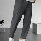 Pantalon Élegant à Cordon de Serrage