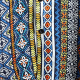 Chemise Retro en Coton à Manches Courtes Boho pour Homme