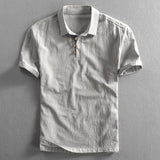 Chemise Polo en Lin San Julian
