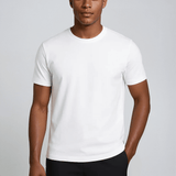 T-Shirt Slim-Fit Blanc pour Hommes